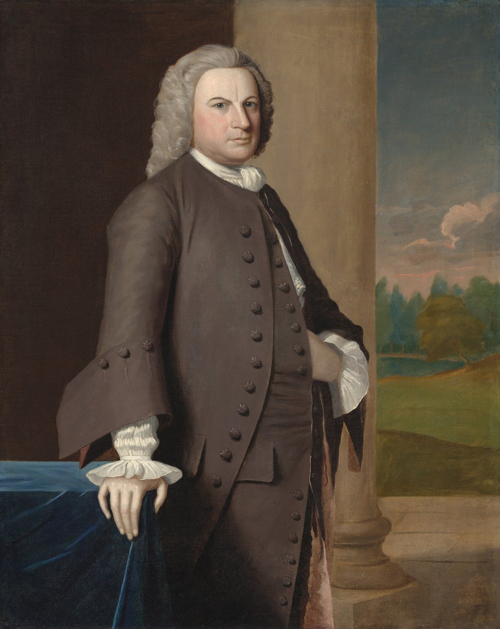 Simon Pease, ca. 1749 (olie på lærred) af Robert Feke