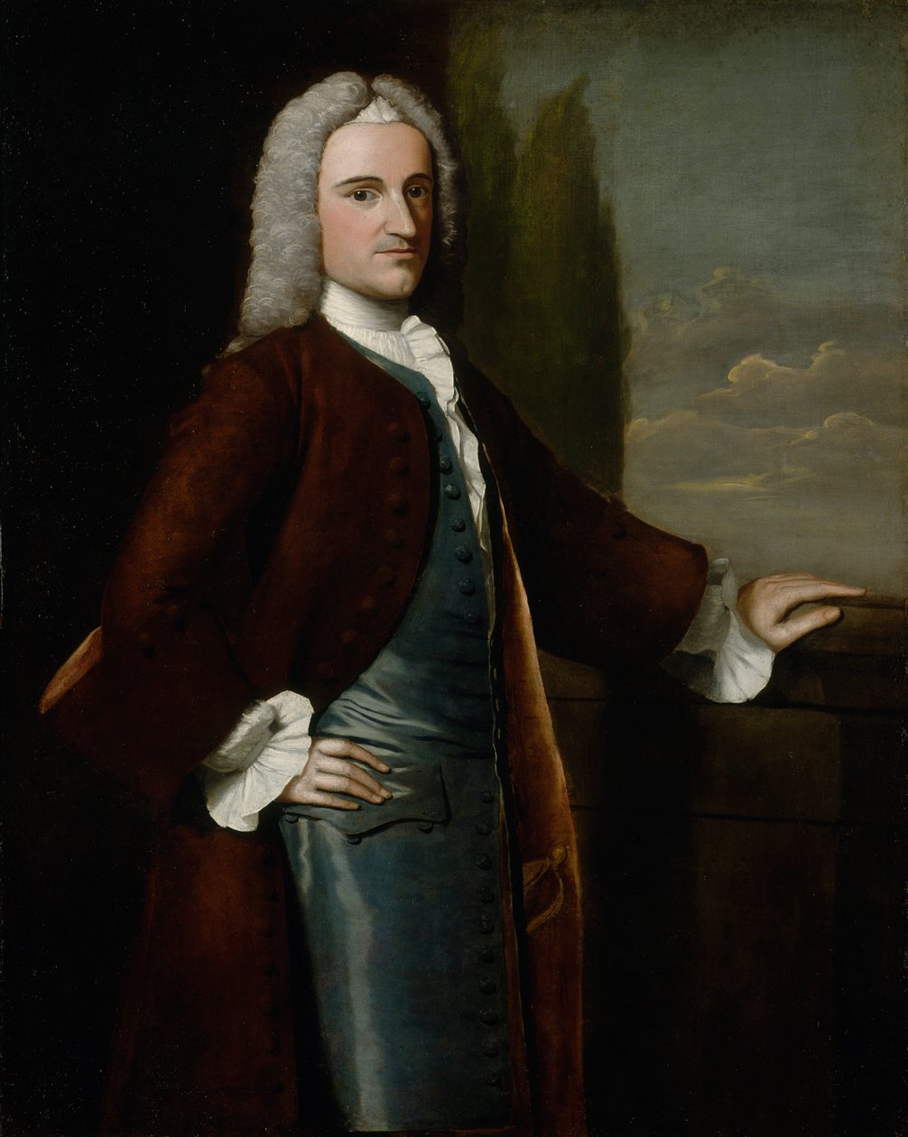 Thomas Hopkinson, 1746. af Robert Feke