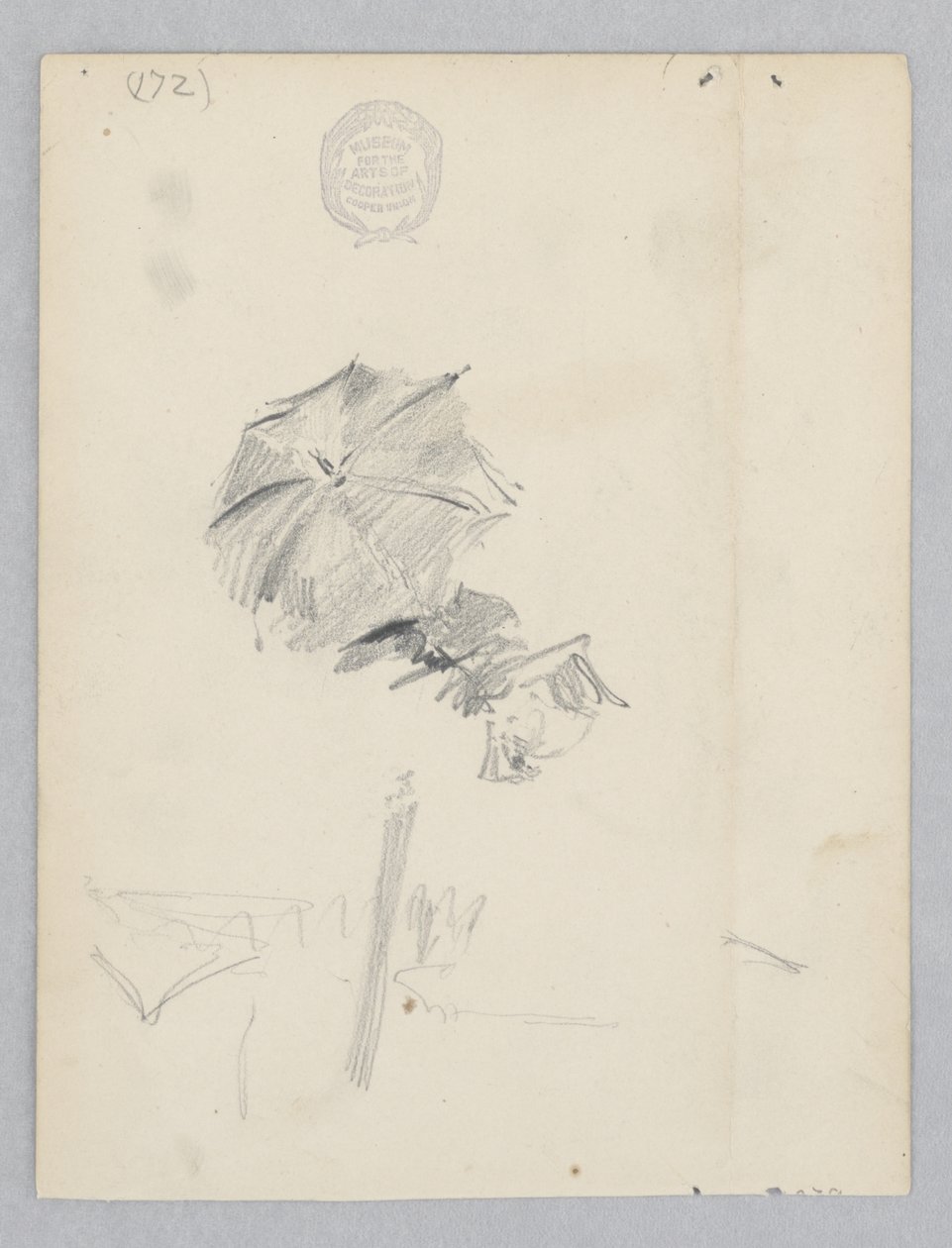 Kunstner skitsering af Robert Frederick Blum