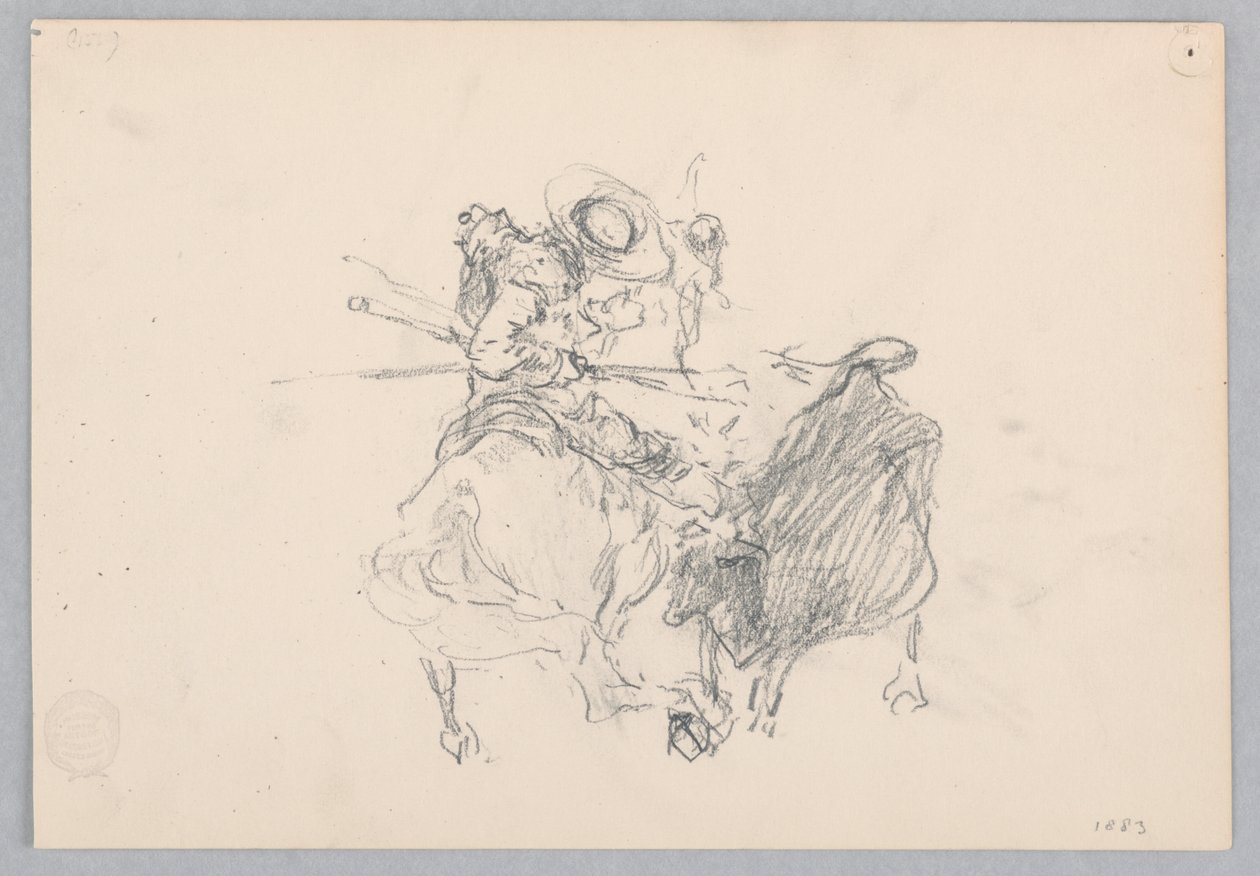 Tyrefægtning, Spanien af Robert Frederick Blum