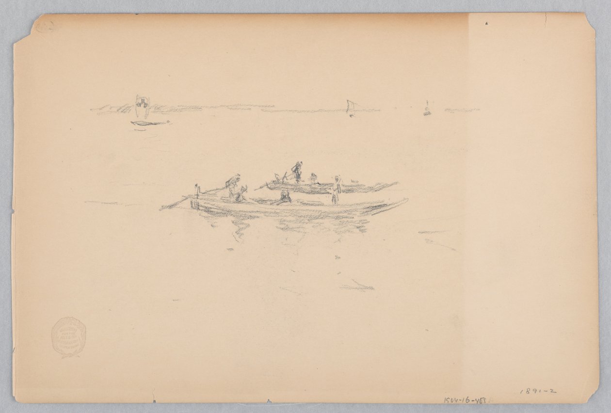 Fiskerbåde, Japan af Robert Frederick Blum