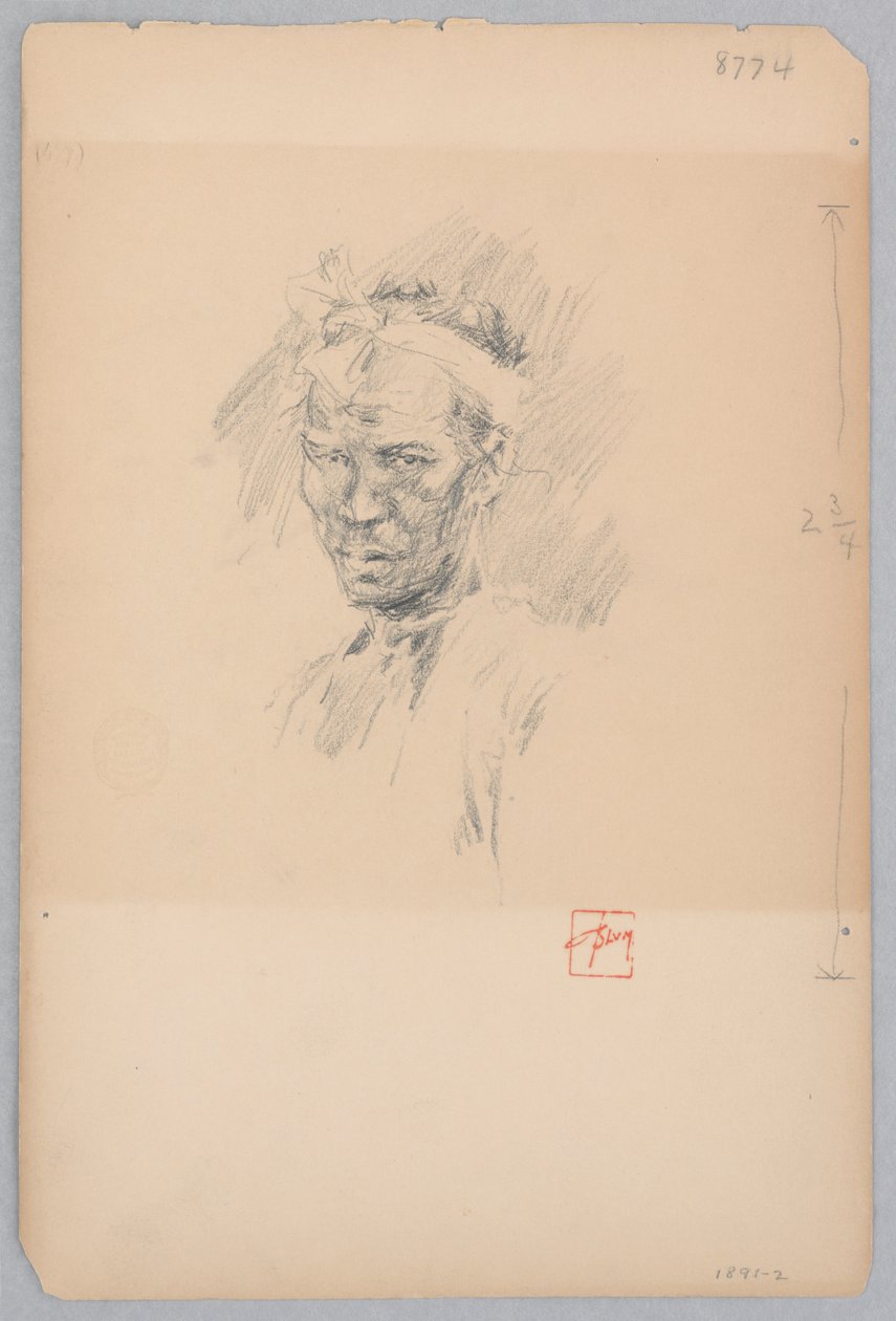 japansk mand af Robert Frederick Blum