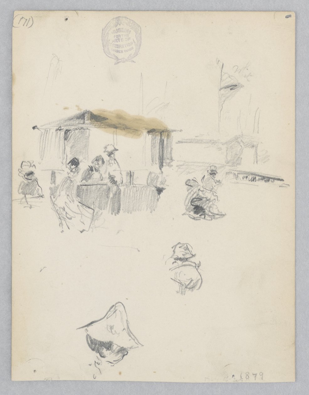 Markedsscene af Robert Frederick Blum