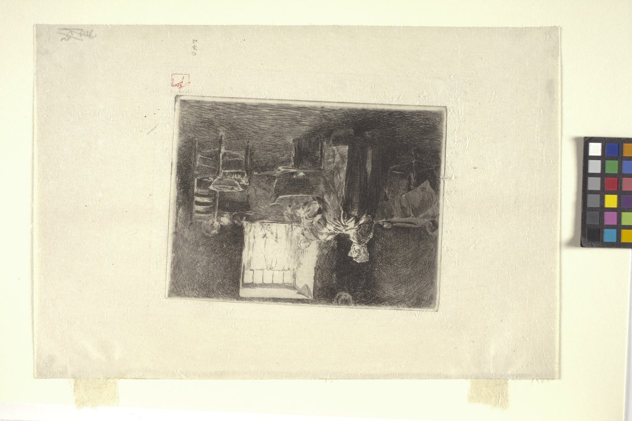 Mandag morgen, Holland (blæk) af Robert Frederick Blum