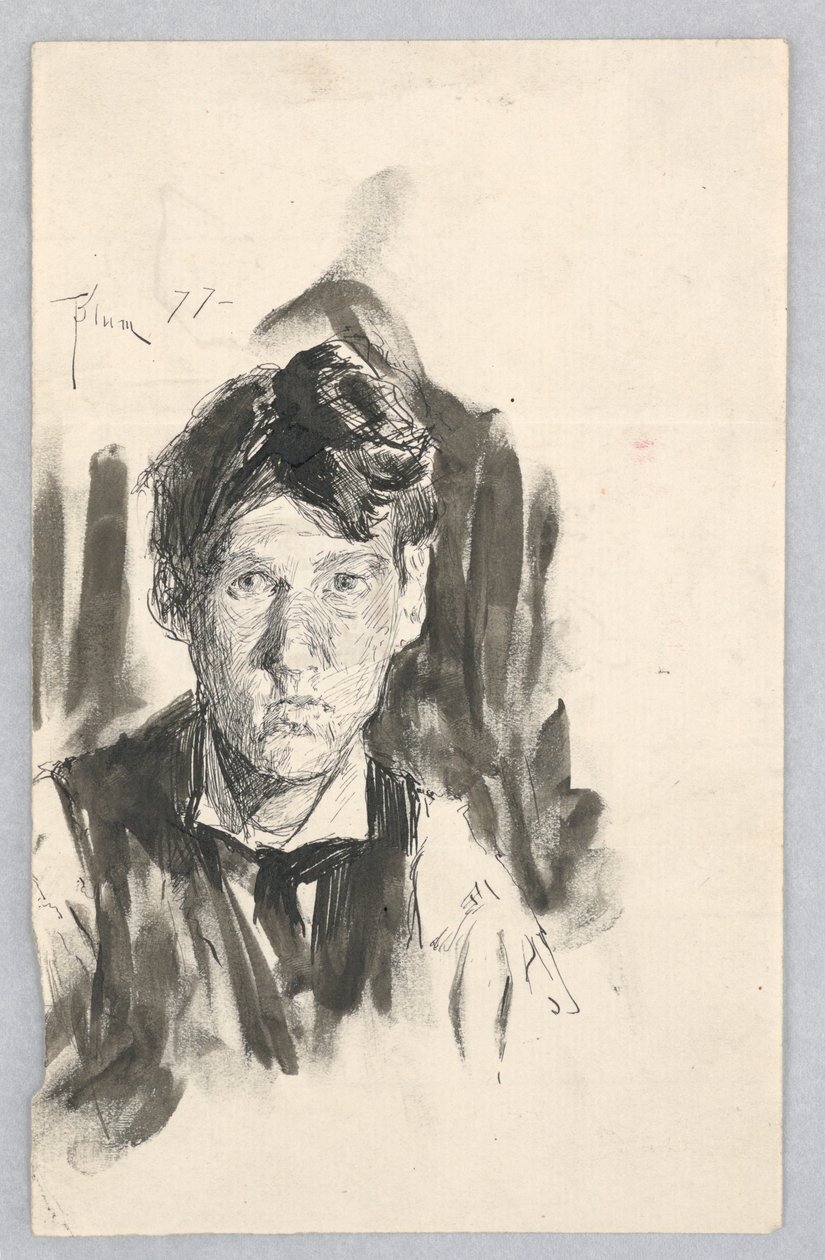 Portræt af Kenyon Cox af Robert Frederick Blum