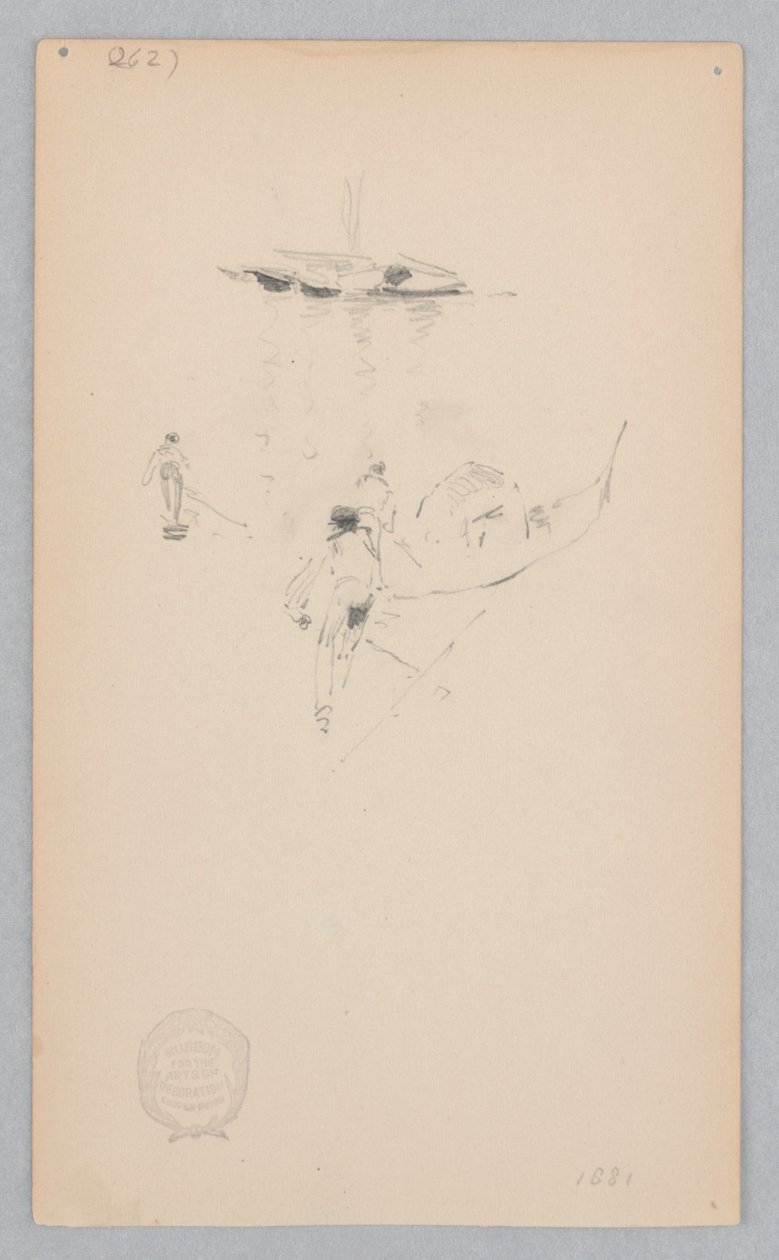 Udsigt over Venedig, Italien af Robert Frederick Blum
