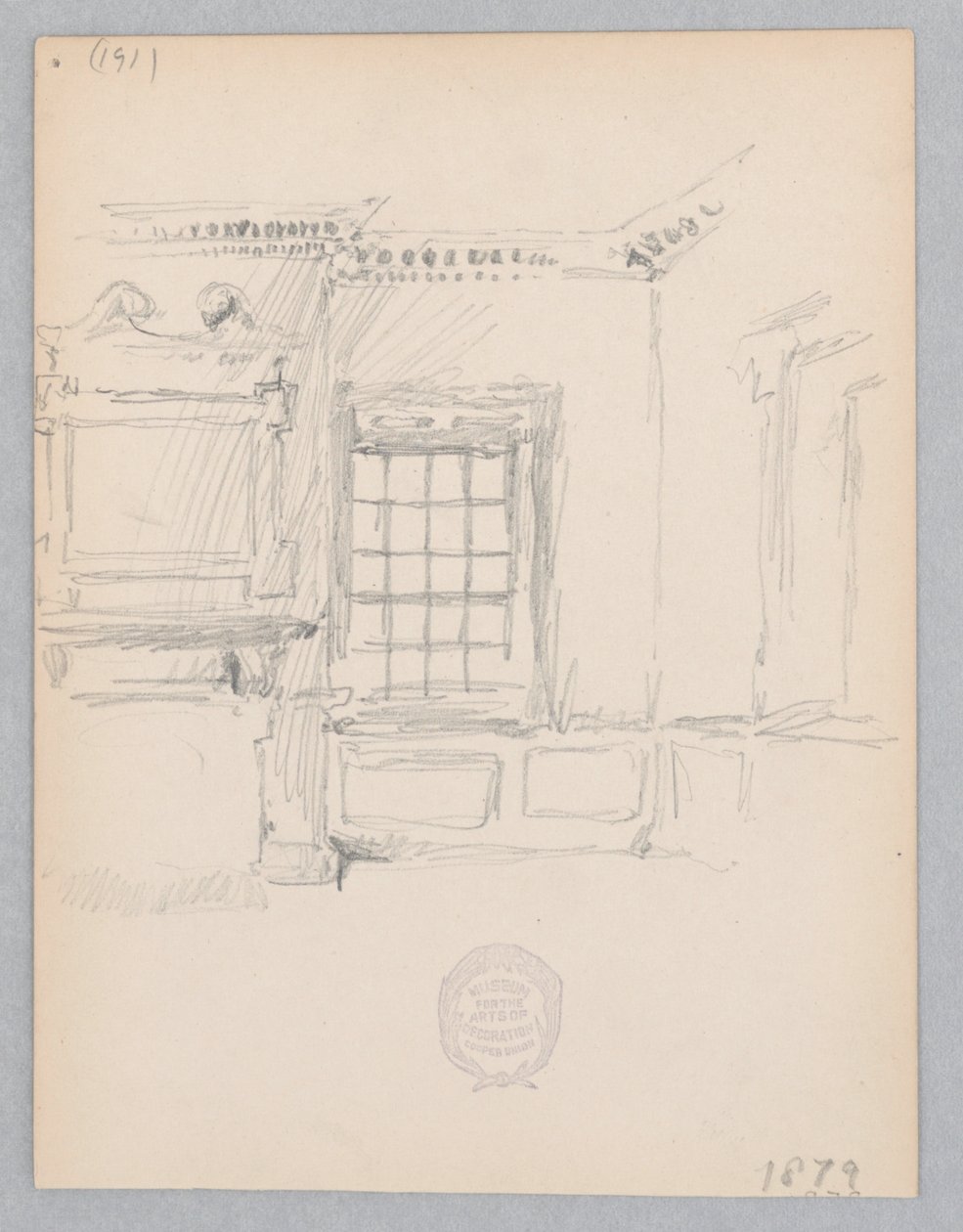 Vindue af Robert Frederick Blum