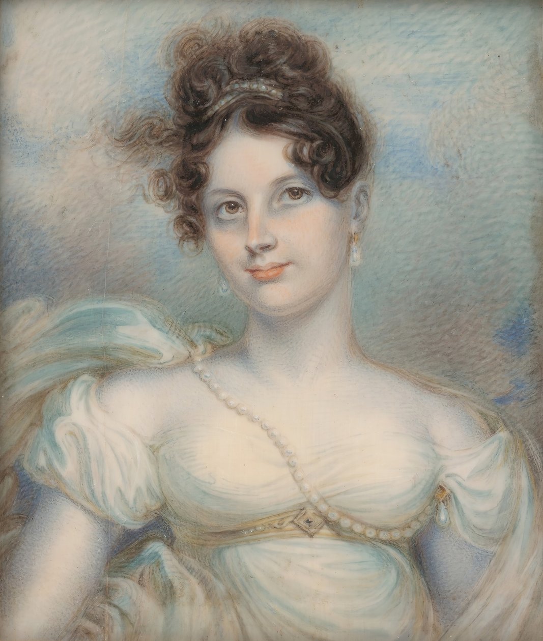 Mrs. Manigault Heyward Susan Hayne Simmons, ca. 1813. af Robert Fulton