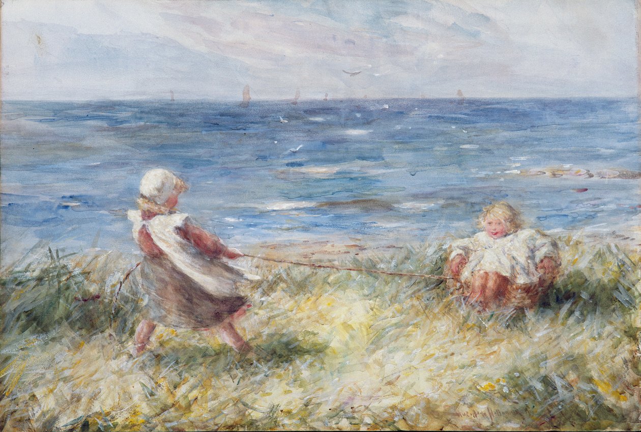 Spiller ved kysten af Robert Gemmell Hutchison