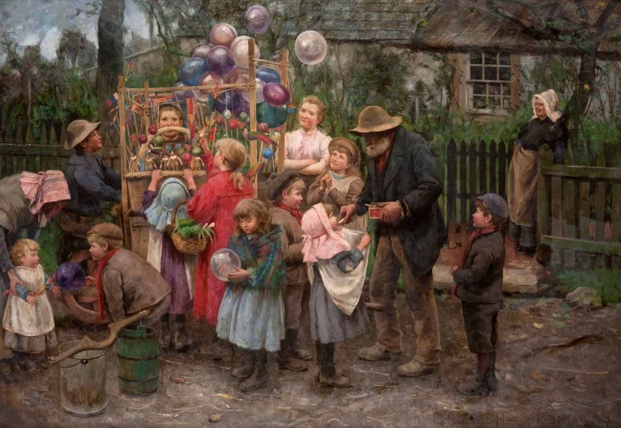 The Gundy man, ca. 1897 (olie på lærred) af Robert Gemmell Hutchison