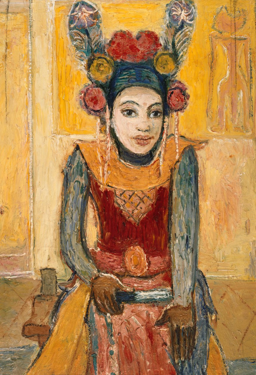 Balinesisk II. Legong danser, ca 1926. af Robert Genin