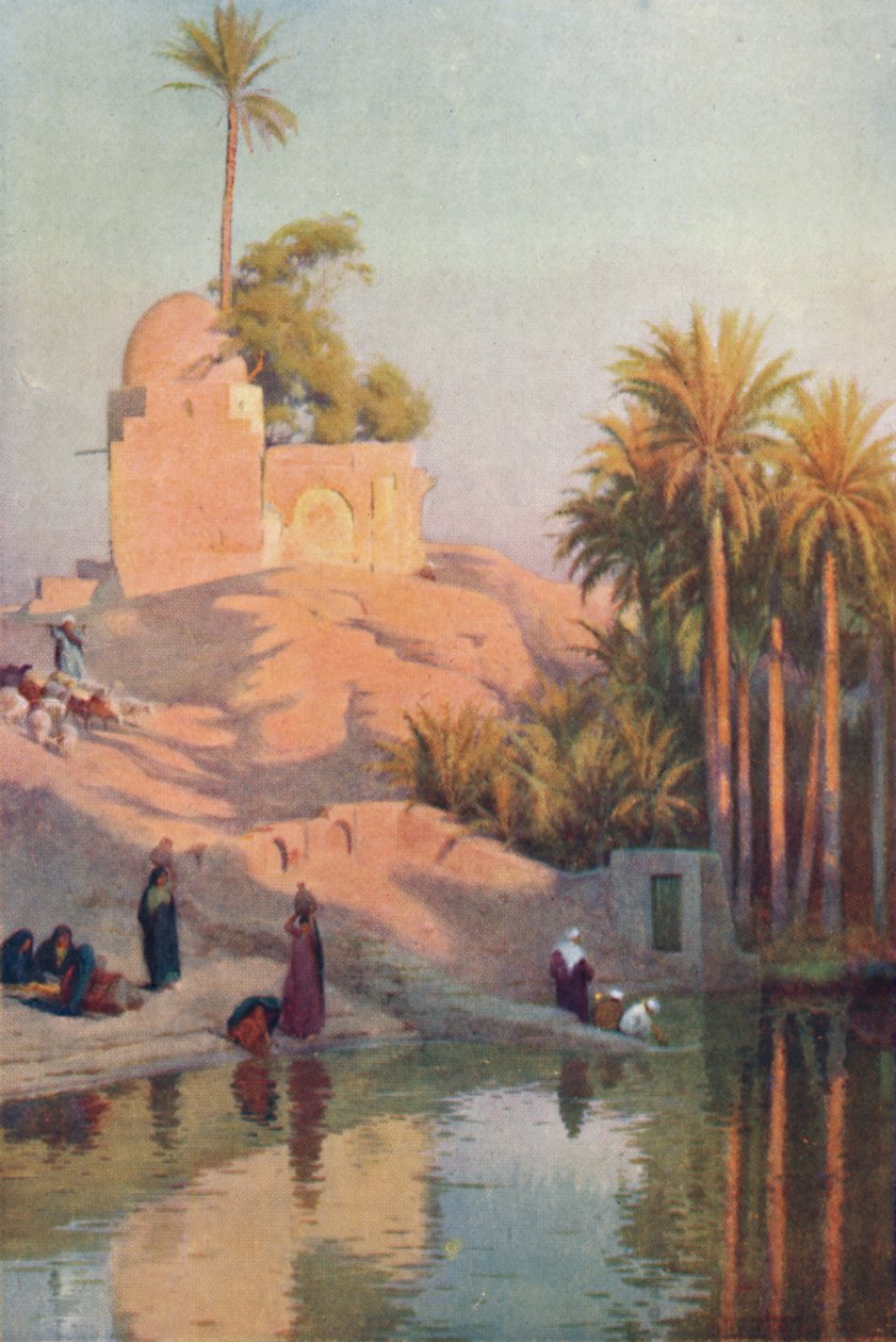 I Oasis of Fayum, c1880, 1904 af Robert George Talbot Kelly