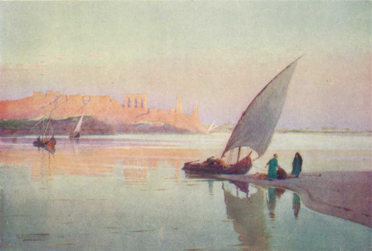 Kom Ombos, c1880, 1904 af Robert George Talbot Kelly