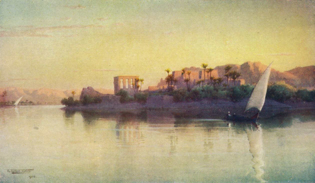 Philae, c1880, 1904 af Robert George Talbot Kelly