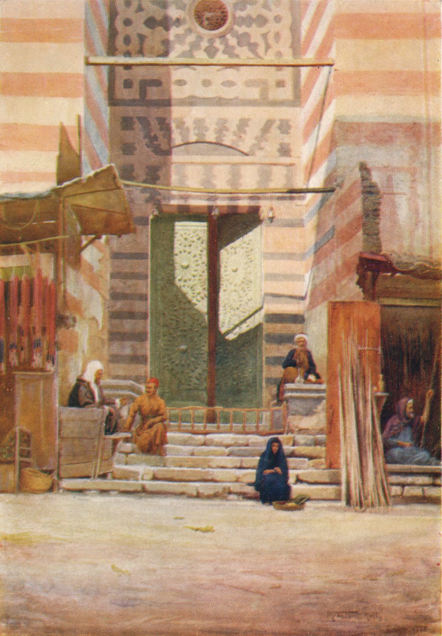 Bronzedørene i El-Maristan El-Kelaun, c1880, 1904 af Robert George Talbot Kelly