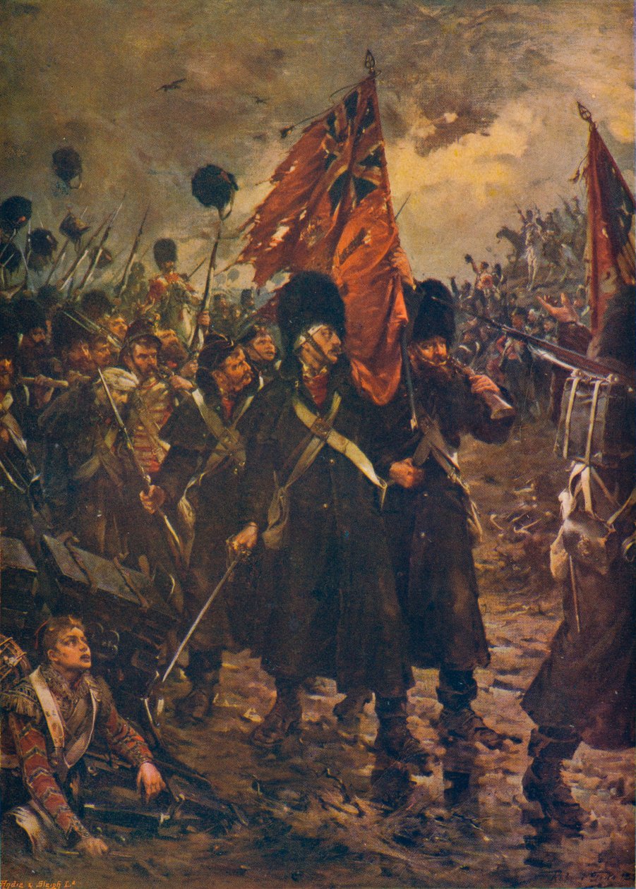 Saving the Colours: Guards at the Battle of Inkerman, 1854 1909 af Robert Gibb
