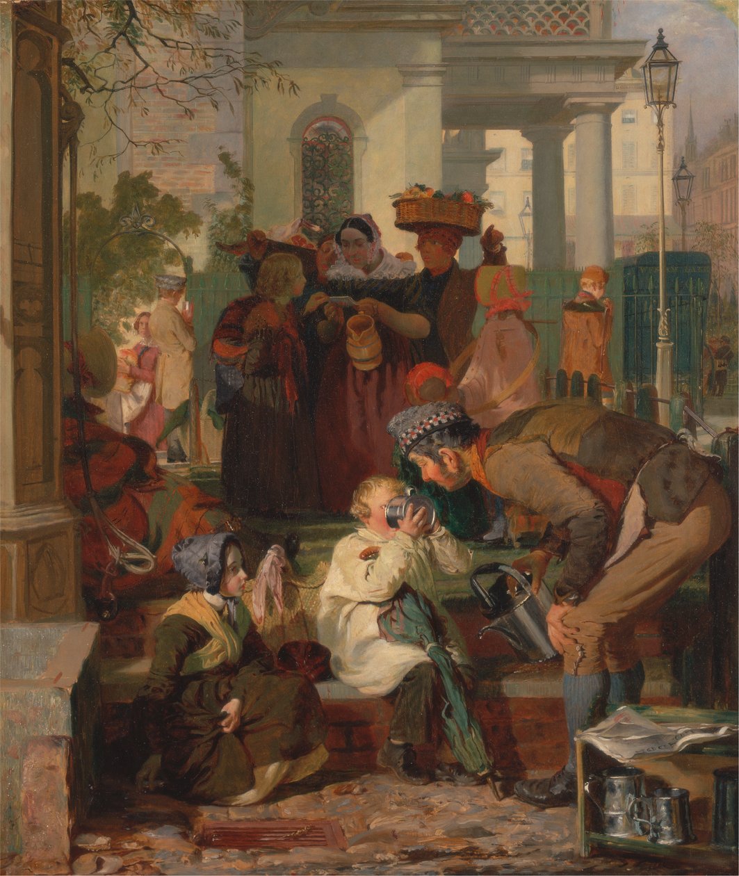Refreshing the Weary [1847, Royal Academy of Arts, London, udstillingskatalog] af Robert Hannah