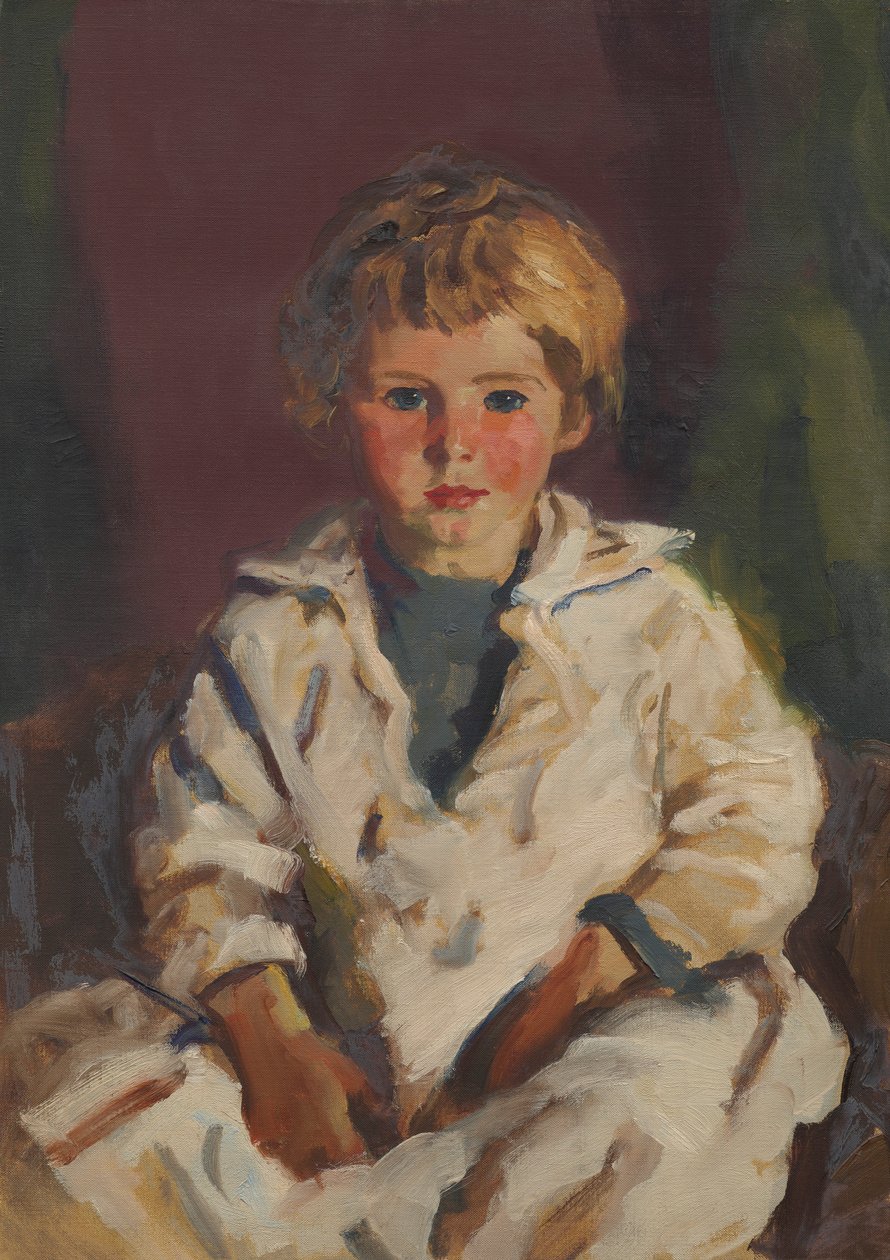 Lille pige ( af Robert Henri