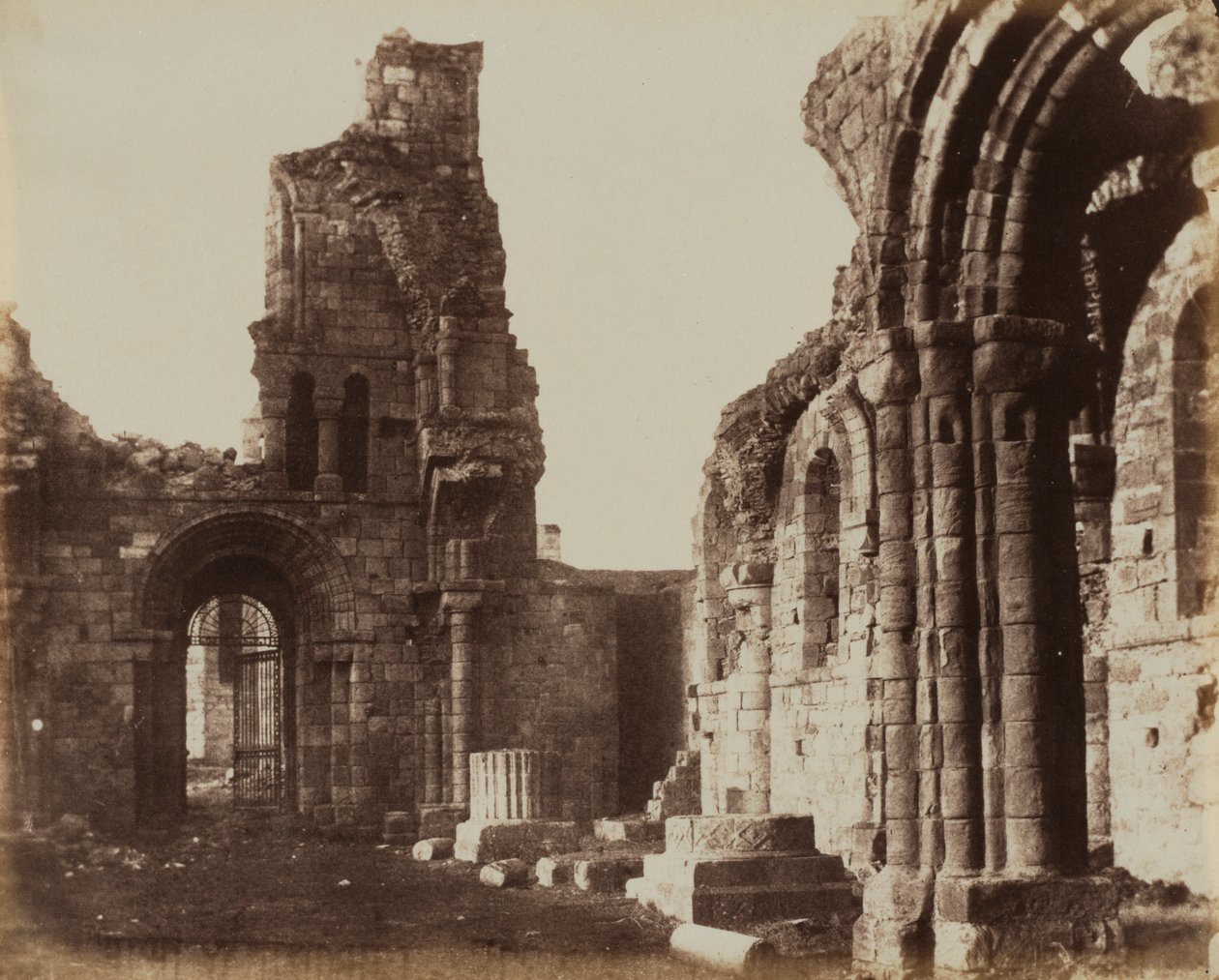 Lindisfarne, ca. 1853. af Robert Henry Cheney