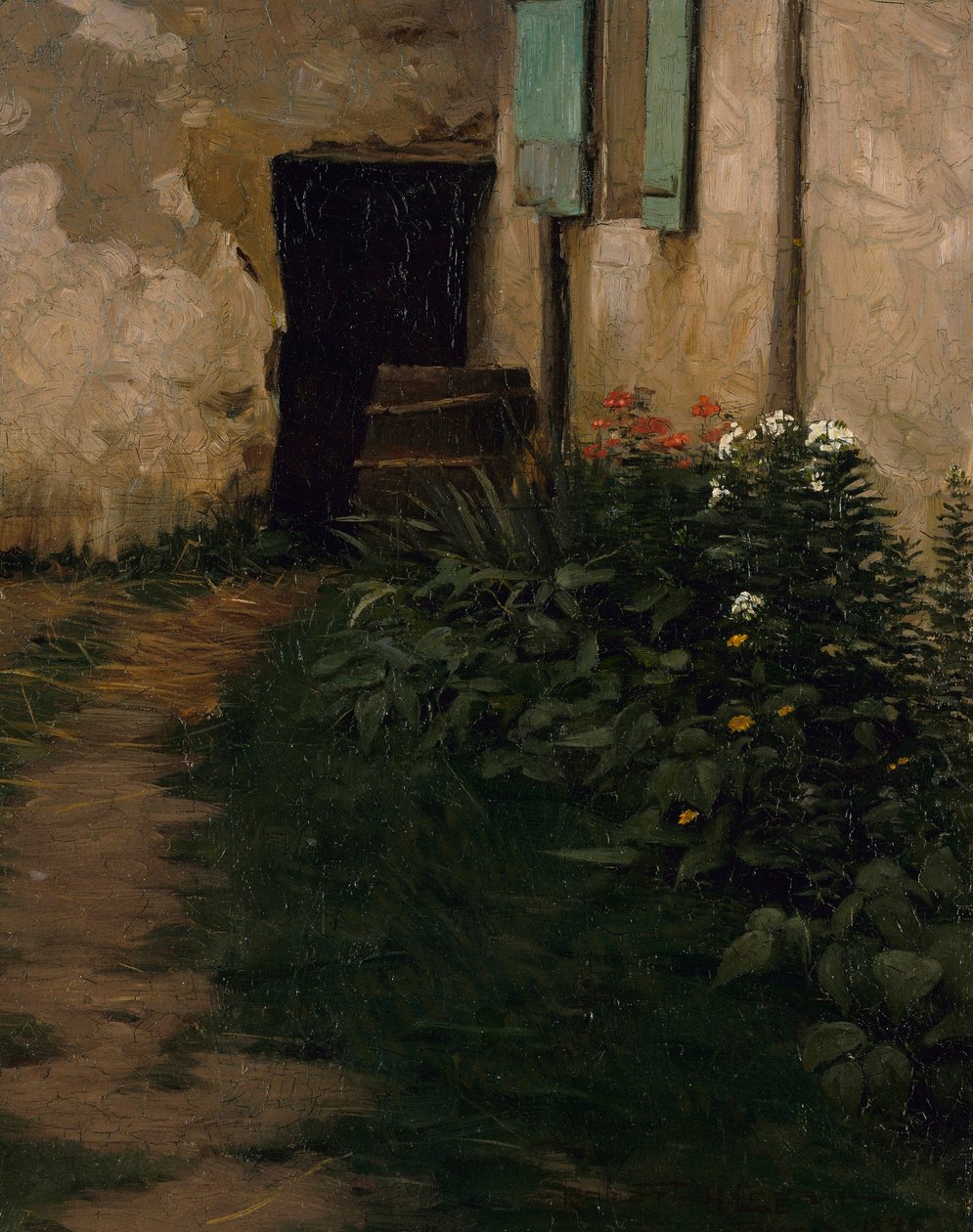 En havesti af Robert Henry Logan