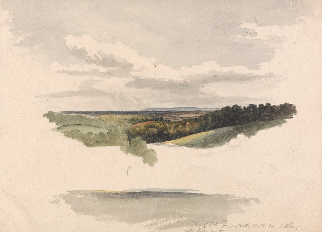 Mellem Netley Heath og Albury af Robert Hills