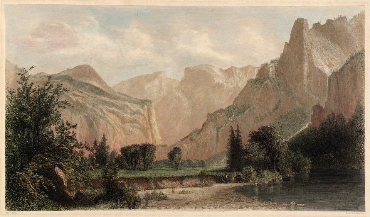 Yosemite-dalen af Robert Hinshelwood