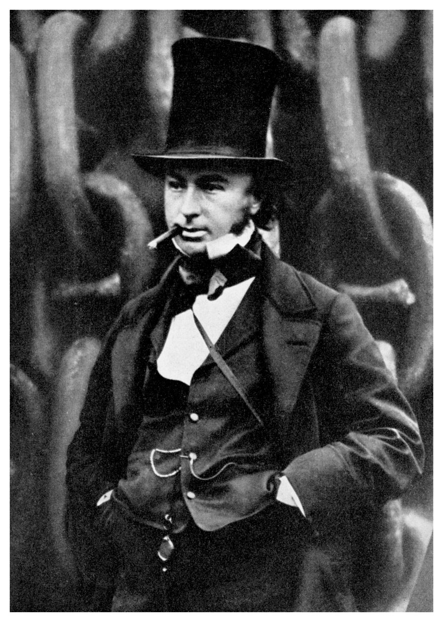 Isambard Kingdom Brunel, britisk ingeniør, 1857 1956. af Robert Howlett