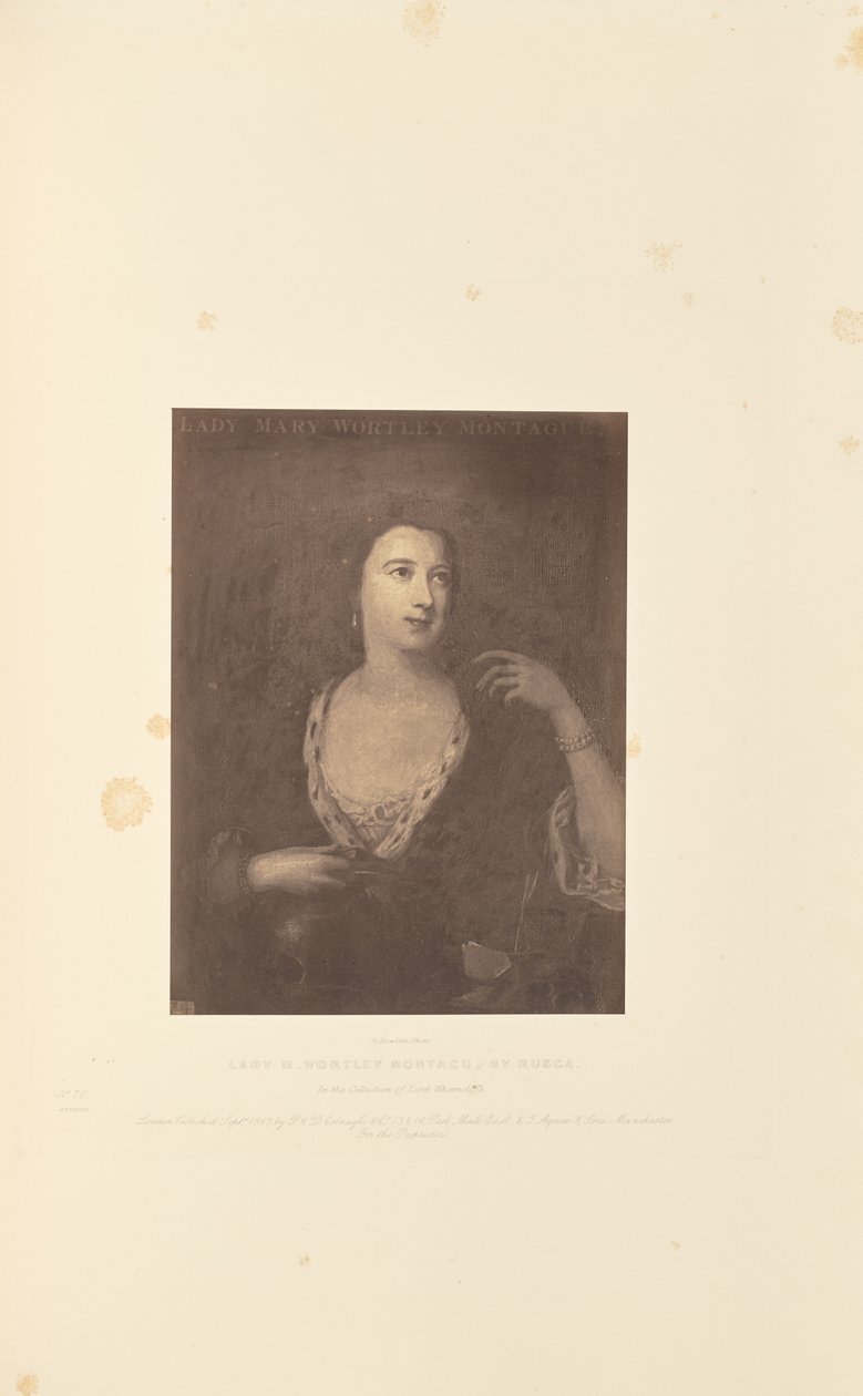 Lady M. Wortley Montagu, af Rusca af Robert Howlett