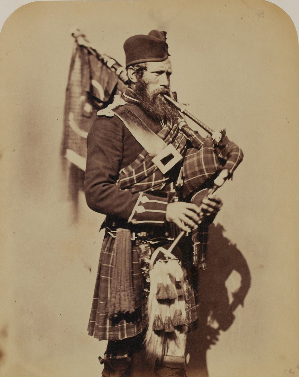 Pipe-Major MacDonald, 72. (Duke of Albany's Own Highlanders) Regiment ...