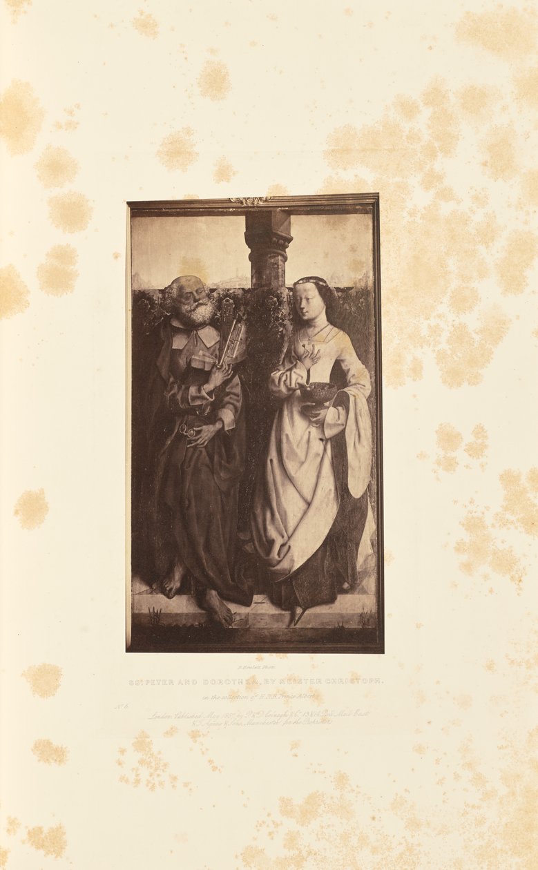De hellige Peter og Dorothea, af Meister Christoph af Robert Howlett