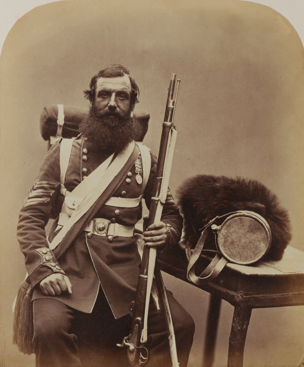 Sergent Knapp, Coldstream Guards af Robert Howlett