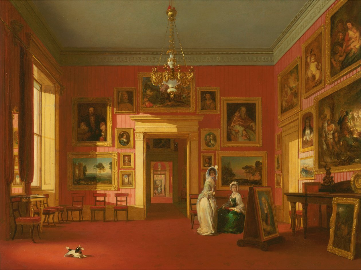 Lord Northwicks billedgalleri i Thirlestaine House af Robert Huskisson