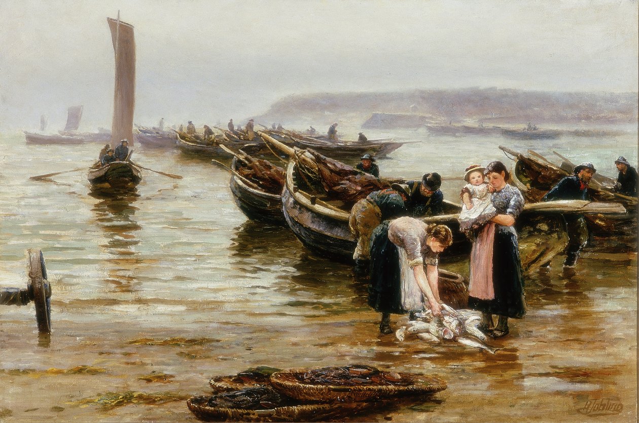 Sea Fret, ca. 1884 af Robert Jobling