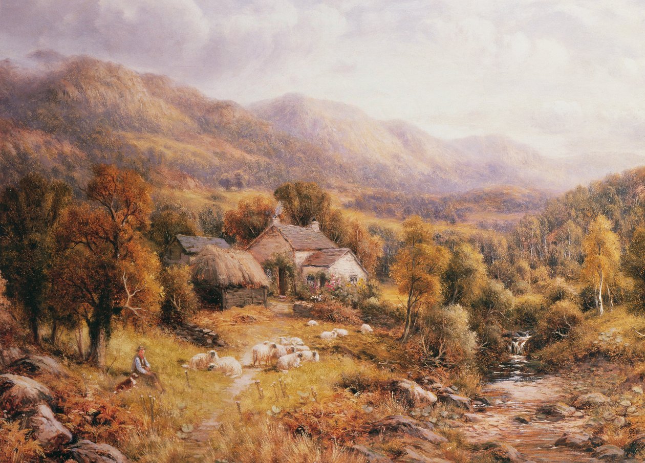 I nærheden af Bettws, North Wales af Robert John Hammond