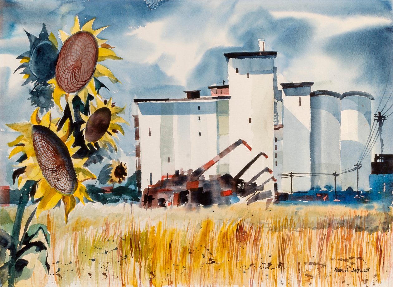 Kornsilo, Kansas af Robert Johnson