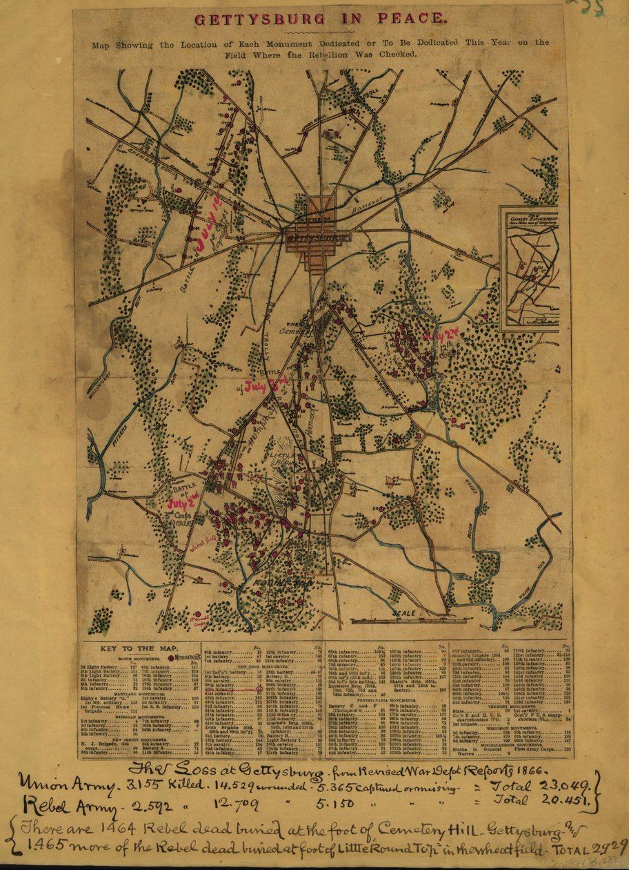Gettysburg i fred LOC gvhs01.vhs00266 af Robert Knox Sneden
