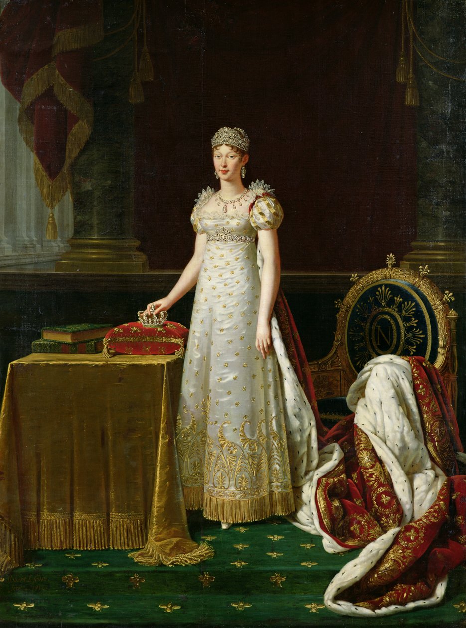 Marie-Louise (1791-1847) af Habsbourg Lorraine, 1814 af Robert Lefevre
