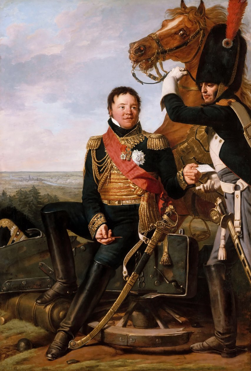 Portræt af Frédéric Henri Walther 1761-1813 af Robert Lefevre