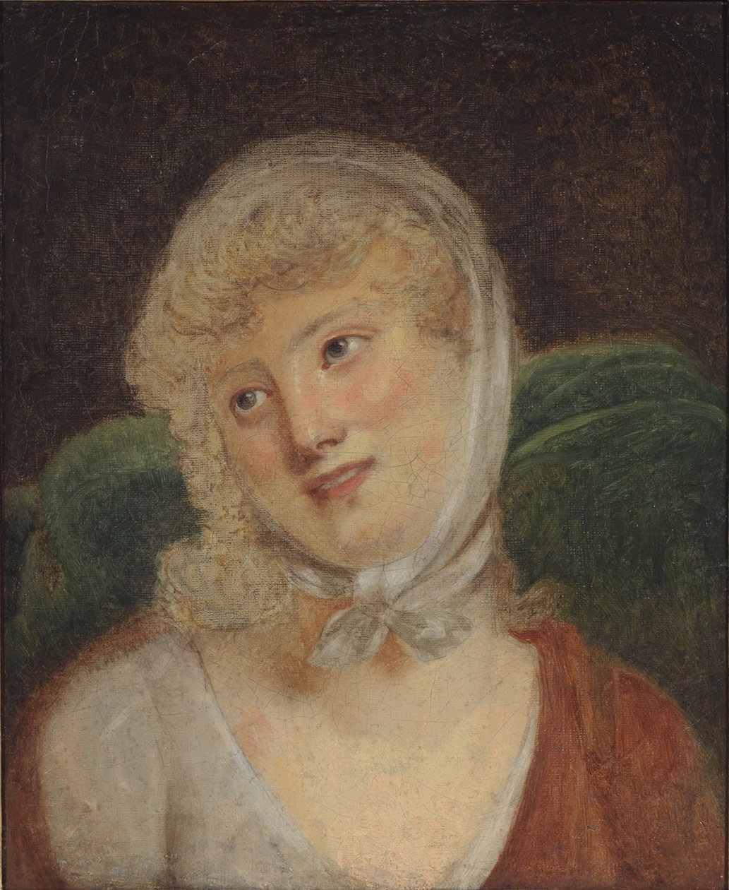 Portræt af Maria grevinde Walewska 1786-1817 af Robert Lefevre