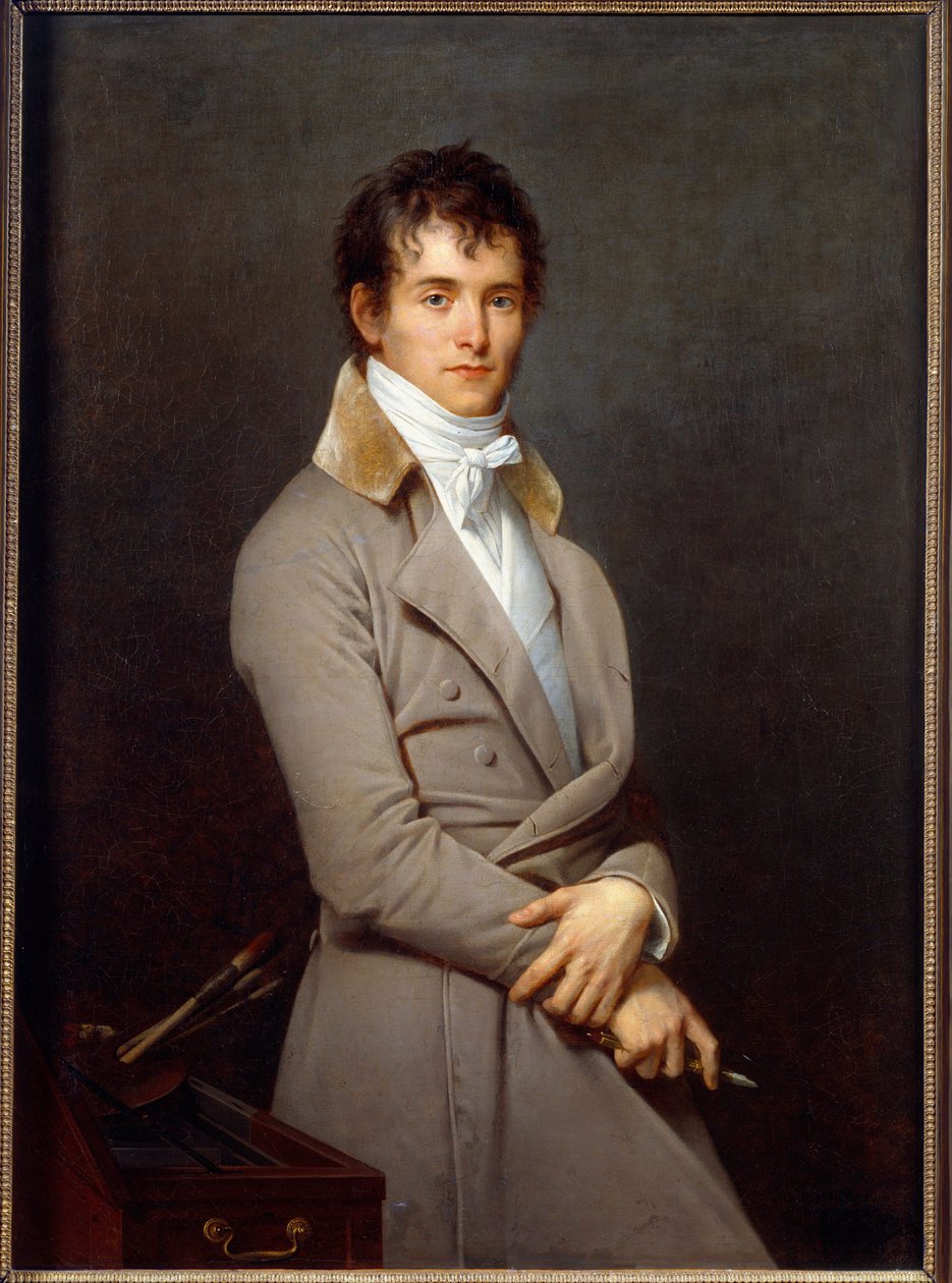 Portræt af maleren Pierre Narcisse (Pierre-Narcisse) Guerin (1774-1833) Maleri af Robert Lefevre (1755-1830) 1800-tallet søn: 1,09x0,8m - Orleans musee des beaux arts af Robert Lefevre