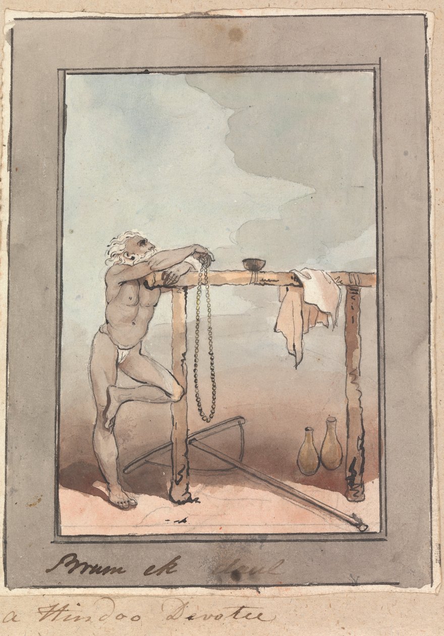 Den hinduistiske gudinde af Robert Mabon