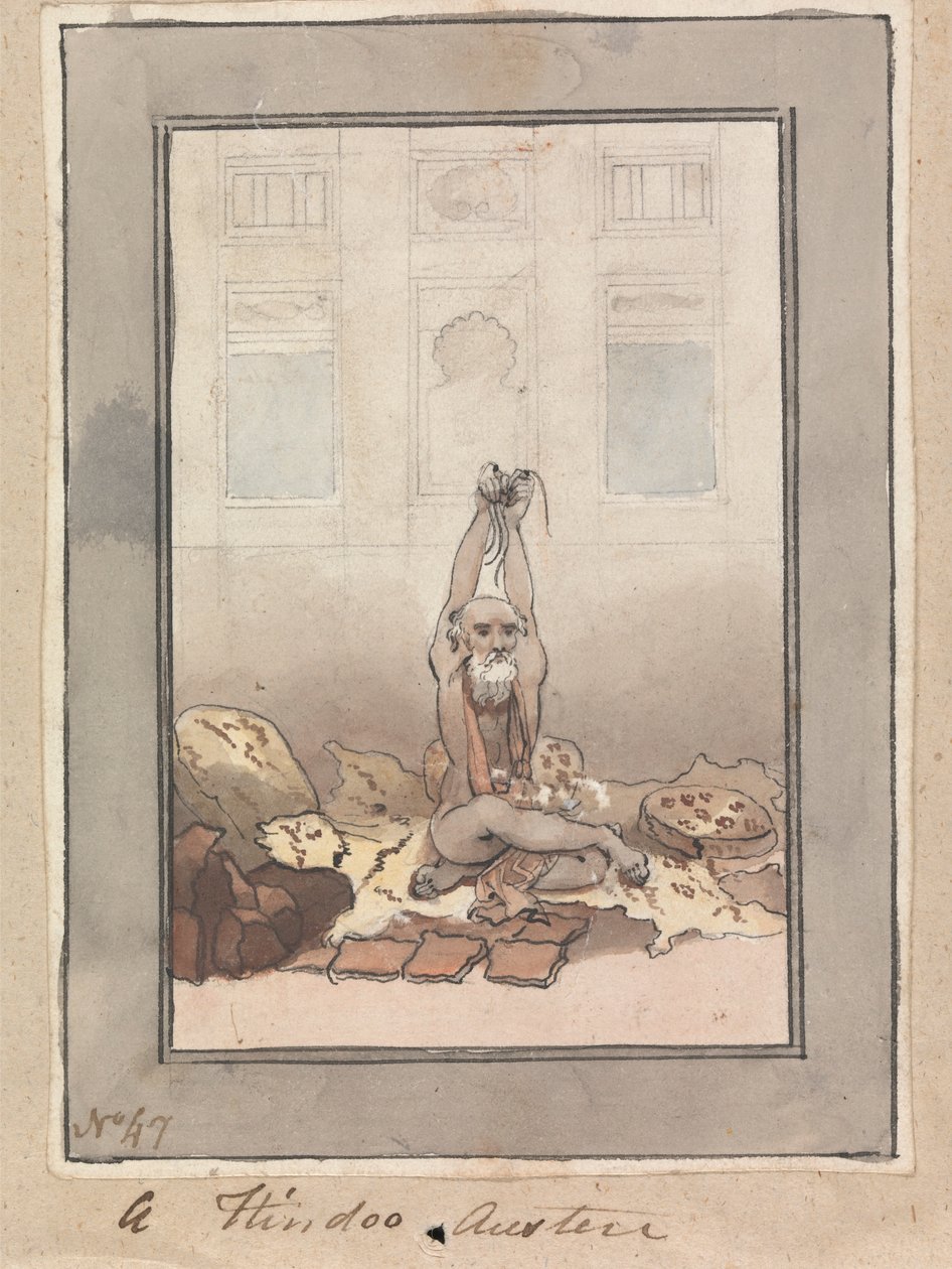 En barsk hinduistisk fakir af Robert Mabon