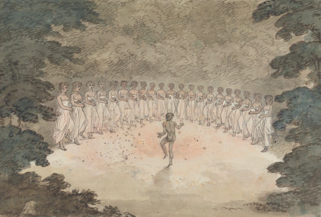 Kvindelige dansere af Robert Mabon