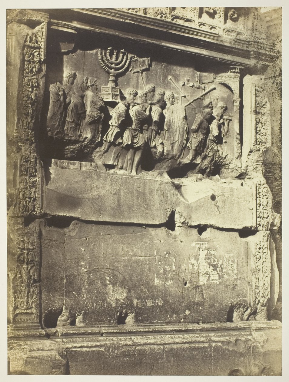 Titusbuen, 1855 af Robert MacPherson
