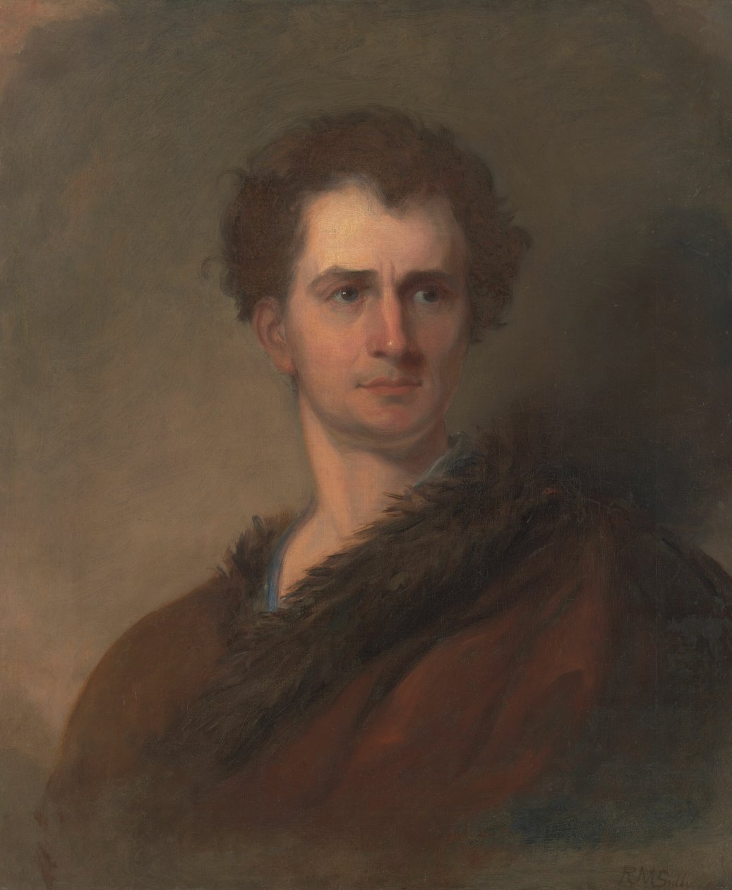 Junius Brutus Booth af Robert Matthew Sully