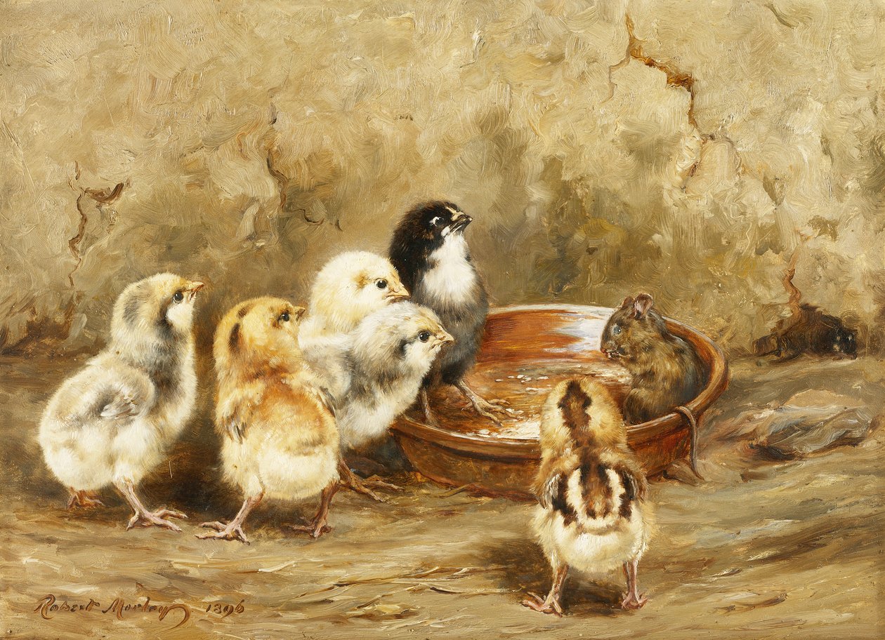 Den ubudne frokostgæst, 1896 af Robert Morley