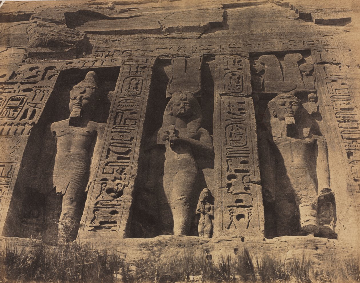 Abu Simbel-templet af Robert Murray