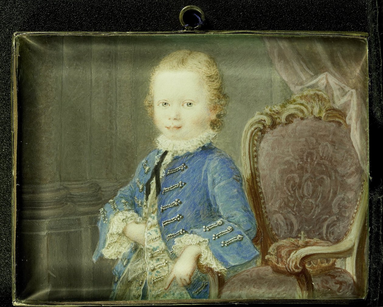 Vilhelm V (1748-1806), Prins af Orange-Nassau, som barn af Robert Mussard