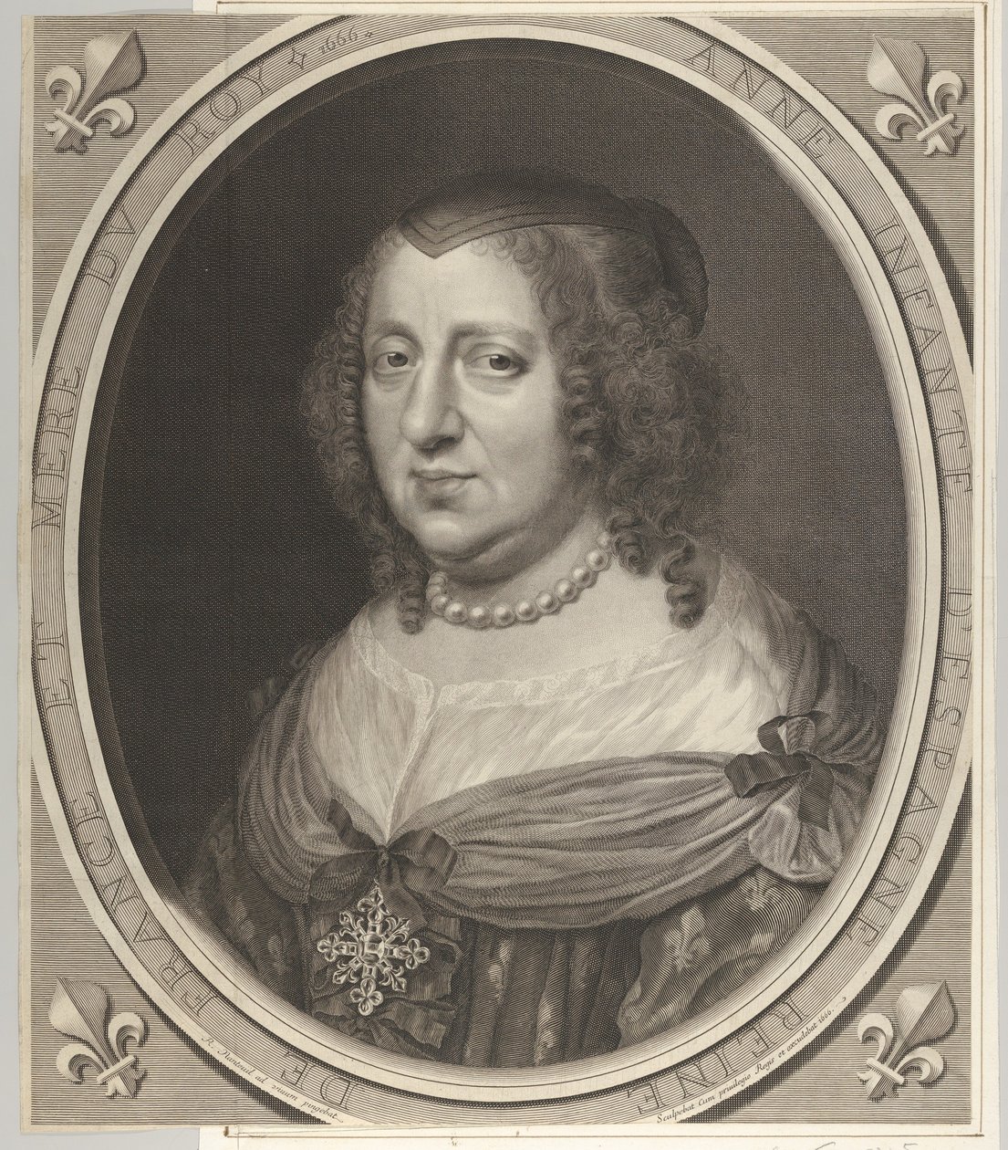 Anne af Østrig af Robert Nanteuil