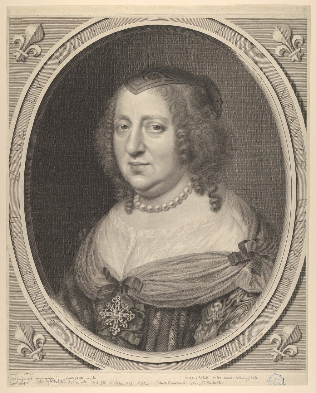 Anna af Østrig af Robert Nanteuil